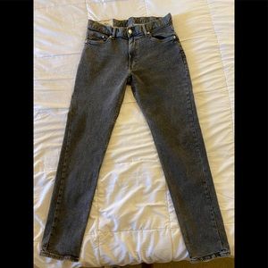 Black acid wash jeans!